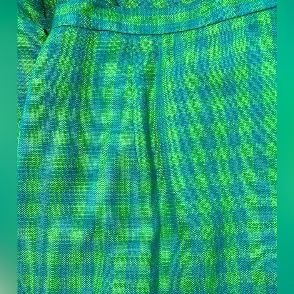 Christian Dior 1990’s Deadstock Gingham Skirt Suit - Picture 16 of 17